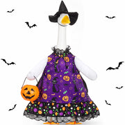 Shyyween front view of goose outfit shows festive witch look and curb appeal