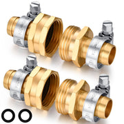 SIGURANTA brass barb front view showing durable material and reliable fit