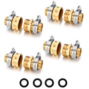 SIGURANTA brass connectors front packaging showing components and kit benefits