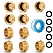 SIGURANTA front pack view showing full 10-piece brass set for reliable sealing
