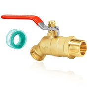 SIGURANTA front view brass hose bibb showing durable construction and easy hookup