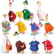 Silicherry front view of goose outfit showing festive fit and easy styling