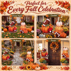 SiliFine yard signs displayed in lawn demonstrating seasonal welcome and quick setup