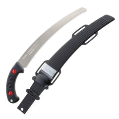 Silky ZUBAT front view showing curved blade for precision pruning