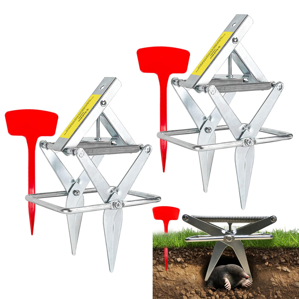 Simfelice front view packaging showing two traps and clear labeling for quick identification
