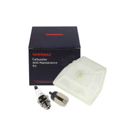 SIMPERAC front view of replacement air filter showing fit and compatibility benefit