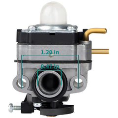 SIMPERAC carburetor close-up of throttle linkage for precise adjustment benefit