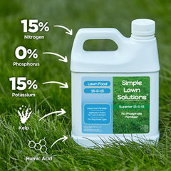 Simple Lawn Solutions humic acid texture close-up enhancing nutrient uptake