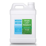 Simple Lawn Solutions front label showing product and benefits