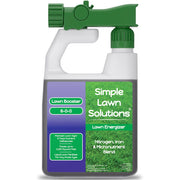 Simple Lawn Solutions front label showing product name and ready-to-spray benefit