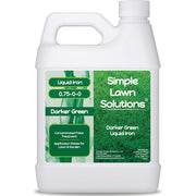 Simple Lawn Solutions bottle front label showing product benefit