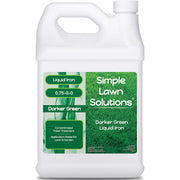 Simple Lawn Solutions front label showing product name and benefits