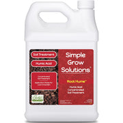 Simple Lawn Solutions Root Hume bottle front view showing product and benefits