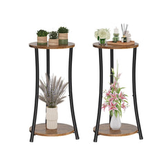 Simple Trending front view of both tables showing compact stylish pair and versatile placement