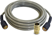 SIM PSON front view of 50ft MorFlex hose showing full length and fittings for easy replacement