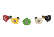 SIM PSON front packaging of 5-pk nozzle set showing contents and benefit of complete replacement
