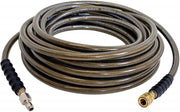 SIMPSON front view of 100ft hose showing full length and connectors for easier access
