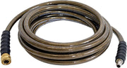 SIMIPSON full-length hose showing 50ft length and durability benefit