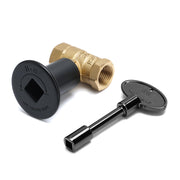 Skyflame front assembly with flat black flange showing neat finished look and protection