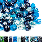 Skyflame front packaging showing blended fire glass for a modern finish