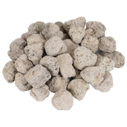 Skyflame front packaging showing bag and stones enhancing installation