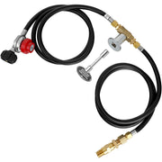 Skyflame front valve assembly showing durable brass preventing leaks