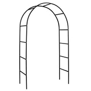 Skypatio arch front view showing elegant entrance and durable frame benefit