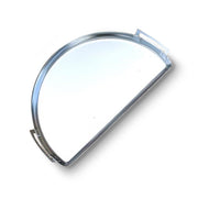 Slow 'N Sear drip 'n griddle pan front view showing fit and versatility