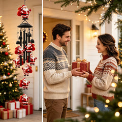 SLTTXNTT Santa side profile showing chimes and balanced movement