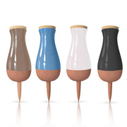 SMARTILIVING front view of four olla bulbs showing packaging and compact design