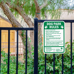 SmartSign mounted on galvanized post for easy-install benefit