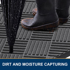 Smiry rubber backside liner offering non-slip grip and floor protection