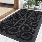 Smiry front view doormat showing full design and neat entrance benefit
