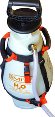 Smith Performance Sprayers harness and carry strap ready for safe transport and easy filling