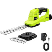 SnapFresh front view of cordless trimmer showing compact design and included blades