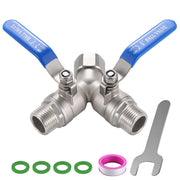 SNUTUYA front view stainless steel splitter showing robust build and durability