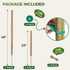 Snuvid close-up of coconut coir texture, boosts aerial root attachment