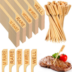 Soaoo bamboo picks front packaging showing 1000-piece set and variety benefits