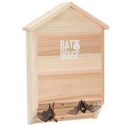 Sobalai bat house front view showing entrance and landing for easy roosting