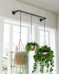 SOFITORG detail of hooks illustrating secure planter attachment and versatility