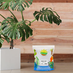 Soil Sunrise bag opened to show chunky, airy aroid mix texture