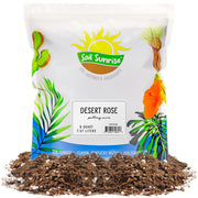 Soil Sunrise front view of 8-quart bag showing product benefits