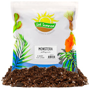 Soil Sunrise front of bag showing product branding and size benefits