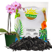 Soil Sunrise front packaging showing 2 quart bag and benefits