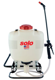 SOLO 425 front view showing tank and frame for durable outdoor spraying