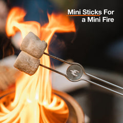 Solo Stove rests resting on tabletop preventing mess and protecting surfaces from hot tools