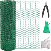 SONGZIMING front view of rolled mesh showing size and green coating for ready use