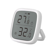 SONOFF SNZB-02D front display showing temperature and humidity for quick checks