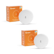 SONOFF SNZB-02P front view showing display and compact design, reliable readings