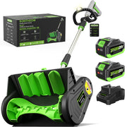 BtyPC SONTHIOW front view showing compact cordless snow shovel and clearing blade benefit
